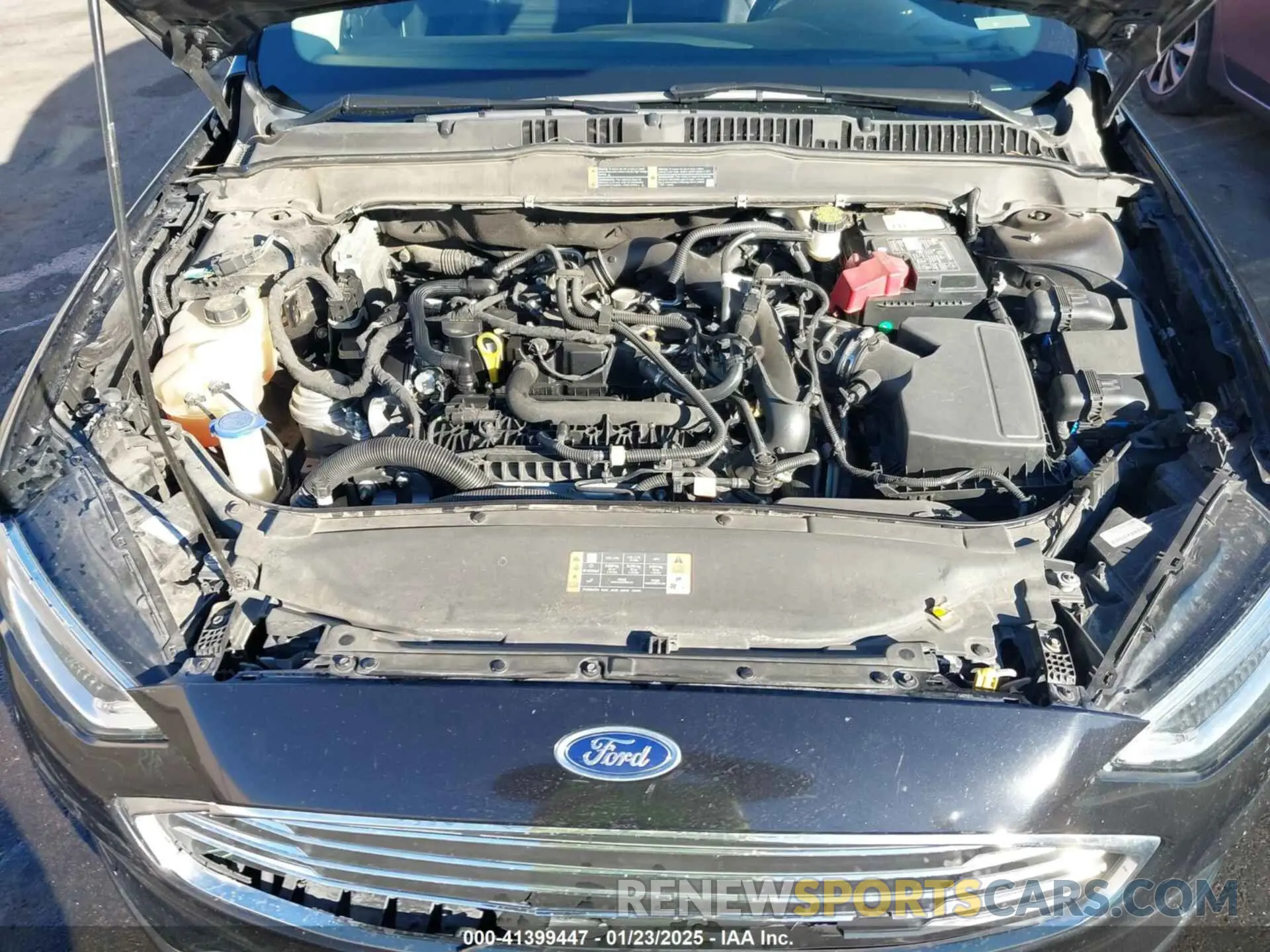 10 Photograph of a damaged car 3FA6P0CD5KR181285 FORD FUSION 2019