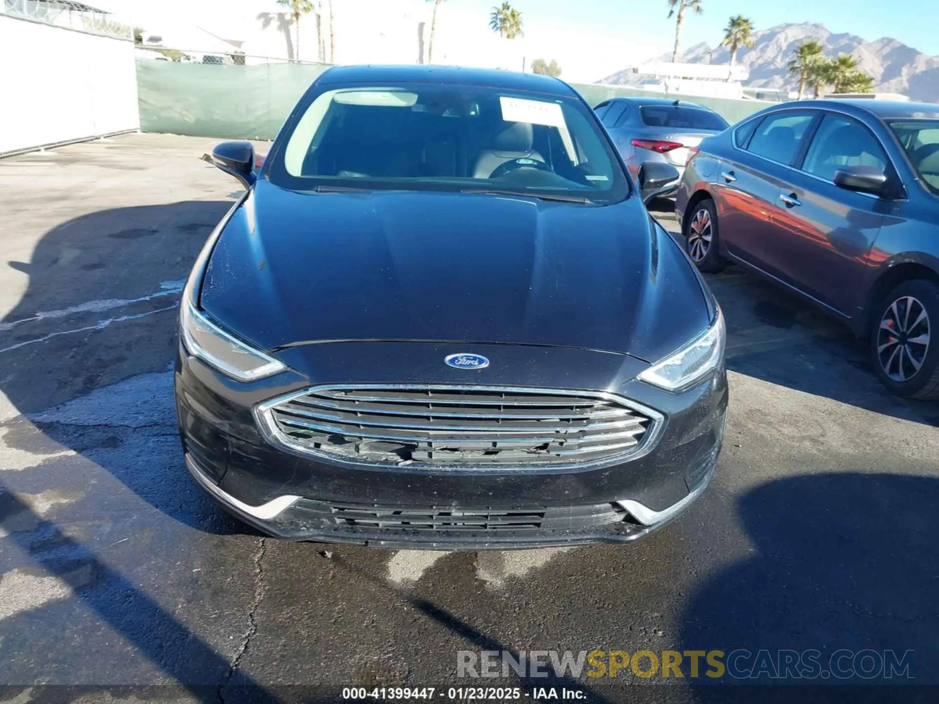 6 Photograph of a damaged car 3FA6P0CD5KR181285 FORD FUSION 2019