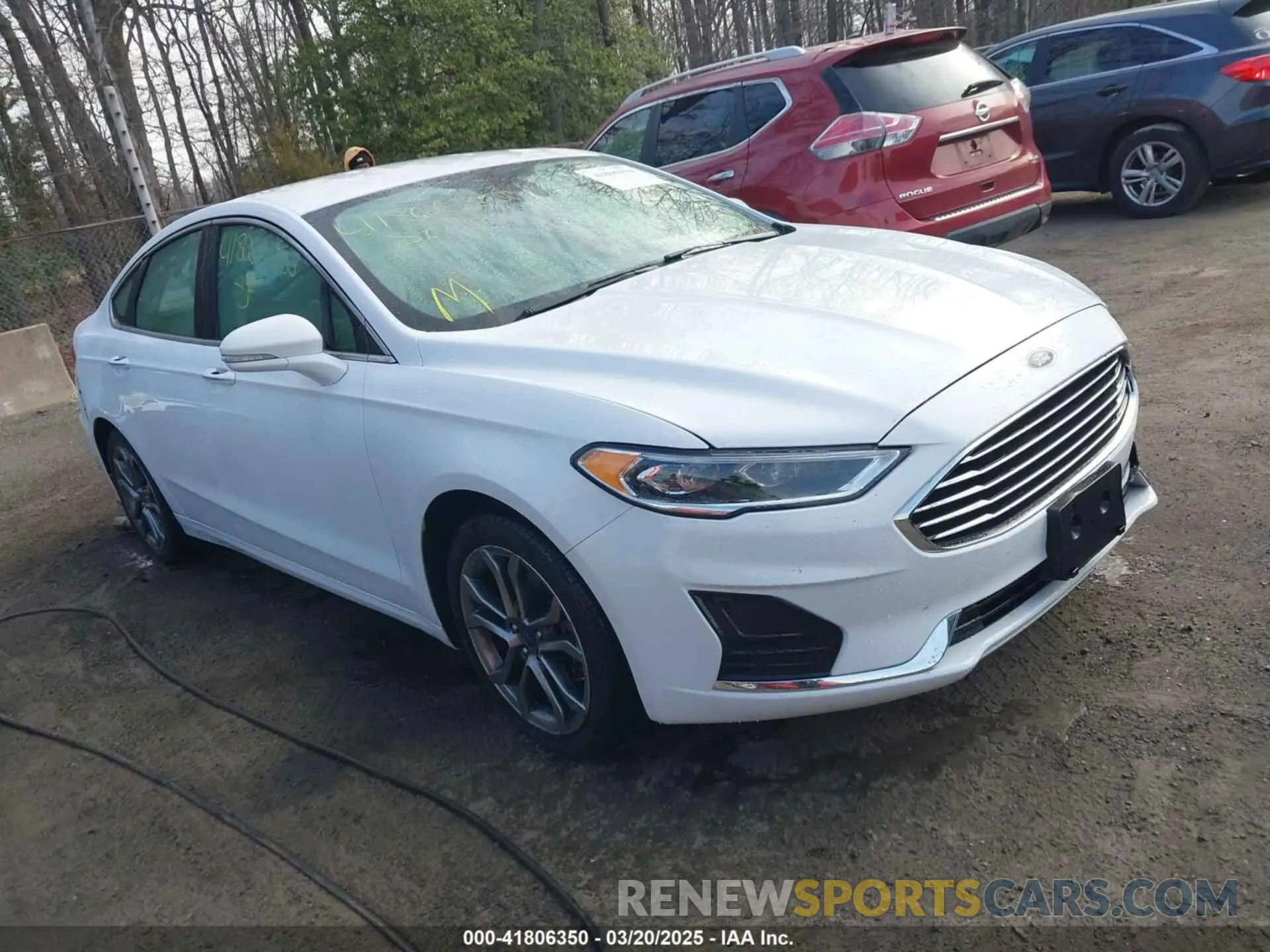 1 Photograph of a damaged car 3FA6P0CD5KR224619 FORD FUSION 2019