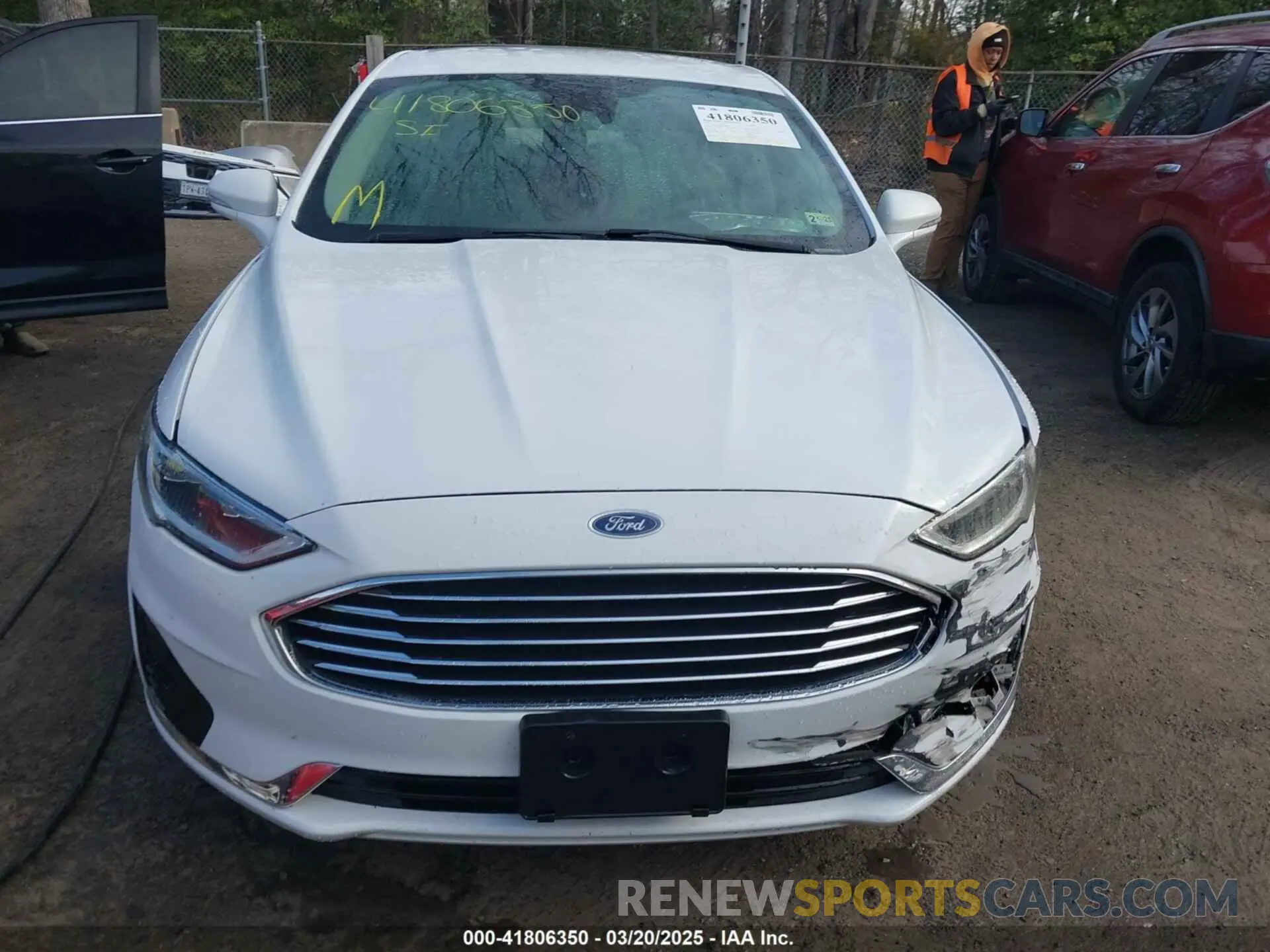 12 Photograph of a damaged car 3FA6P0CD5KR224619 FORD FUSION 2019
