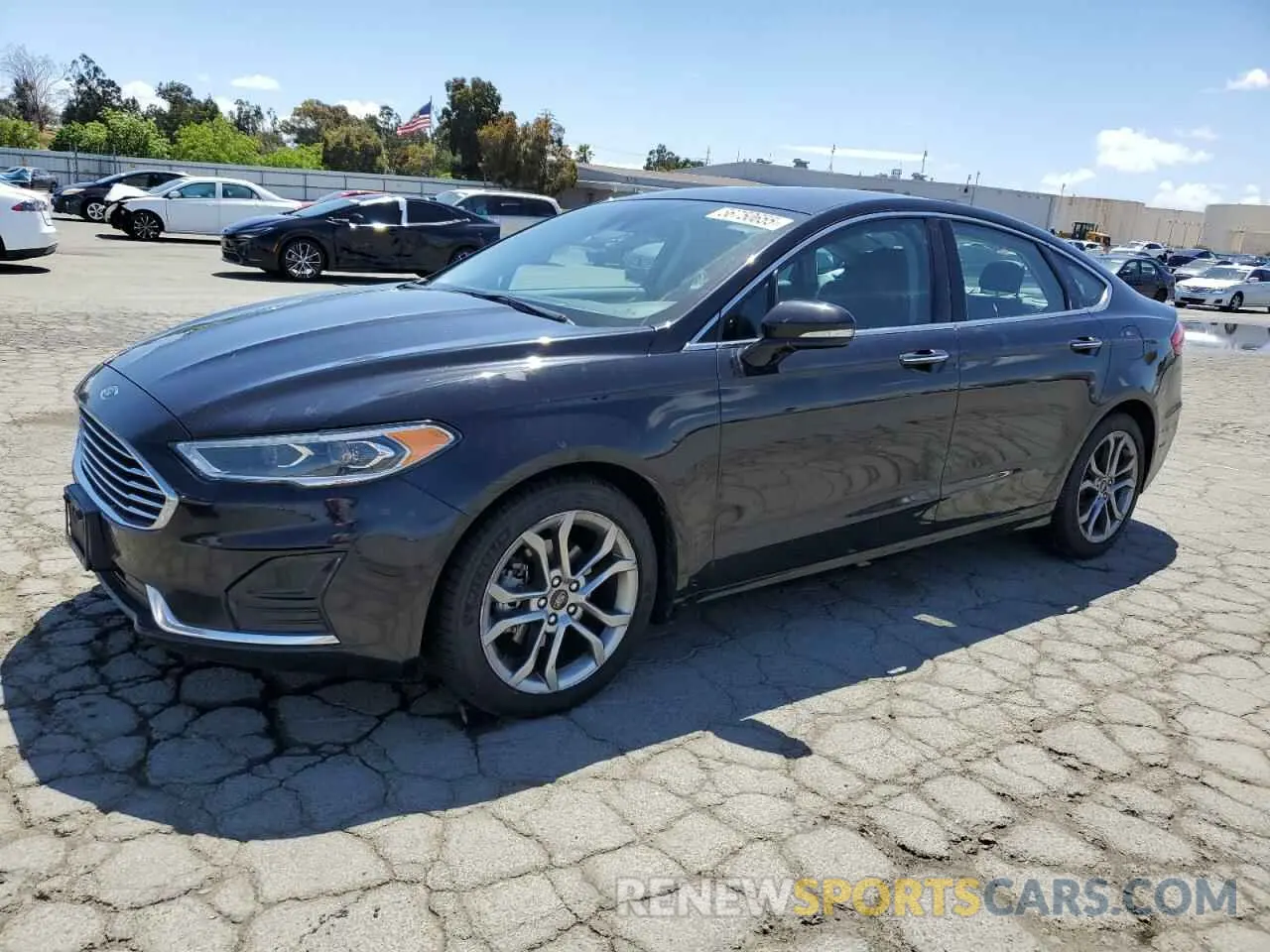1 Photograph of a damaged car 3FA6P0CD5KR253151 FORD FUSION 2019