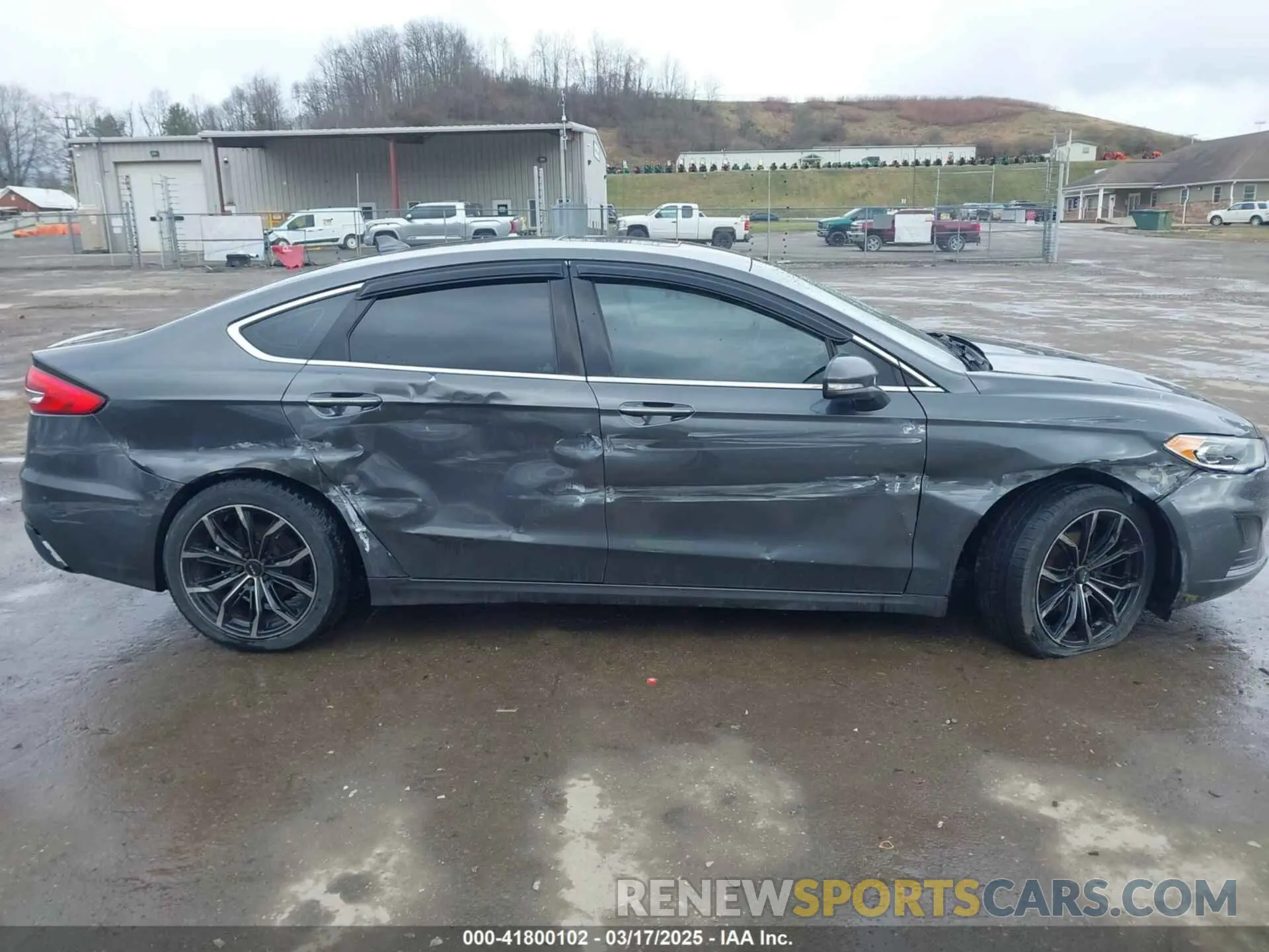 14 Photograph of a damaged car 3FA6P0CD6KR141832 FORD FUSION 2019
