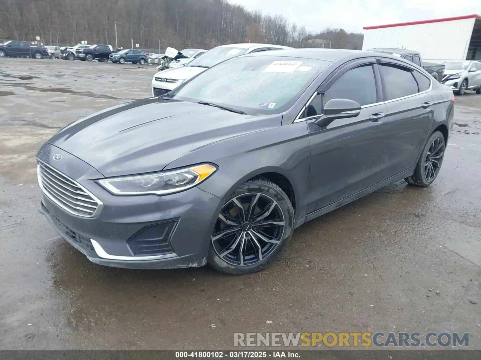 2 Photograph of a damaged car 3FA6P0CD6KR141832 FORD FUSION 2019