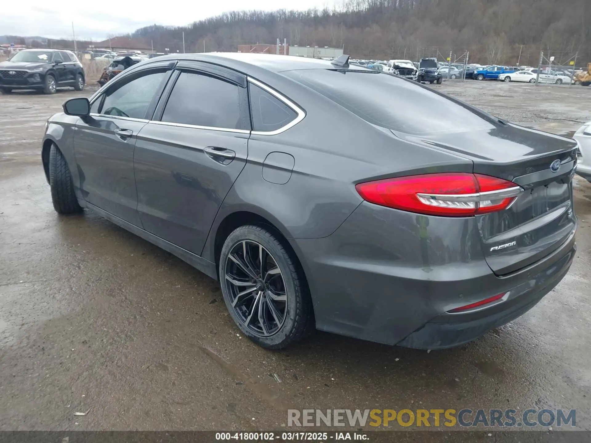 3 Photograph of a damaged car 3FA6P0CD6KR141832 FORD FUSION 2019