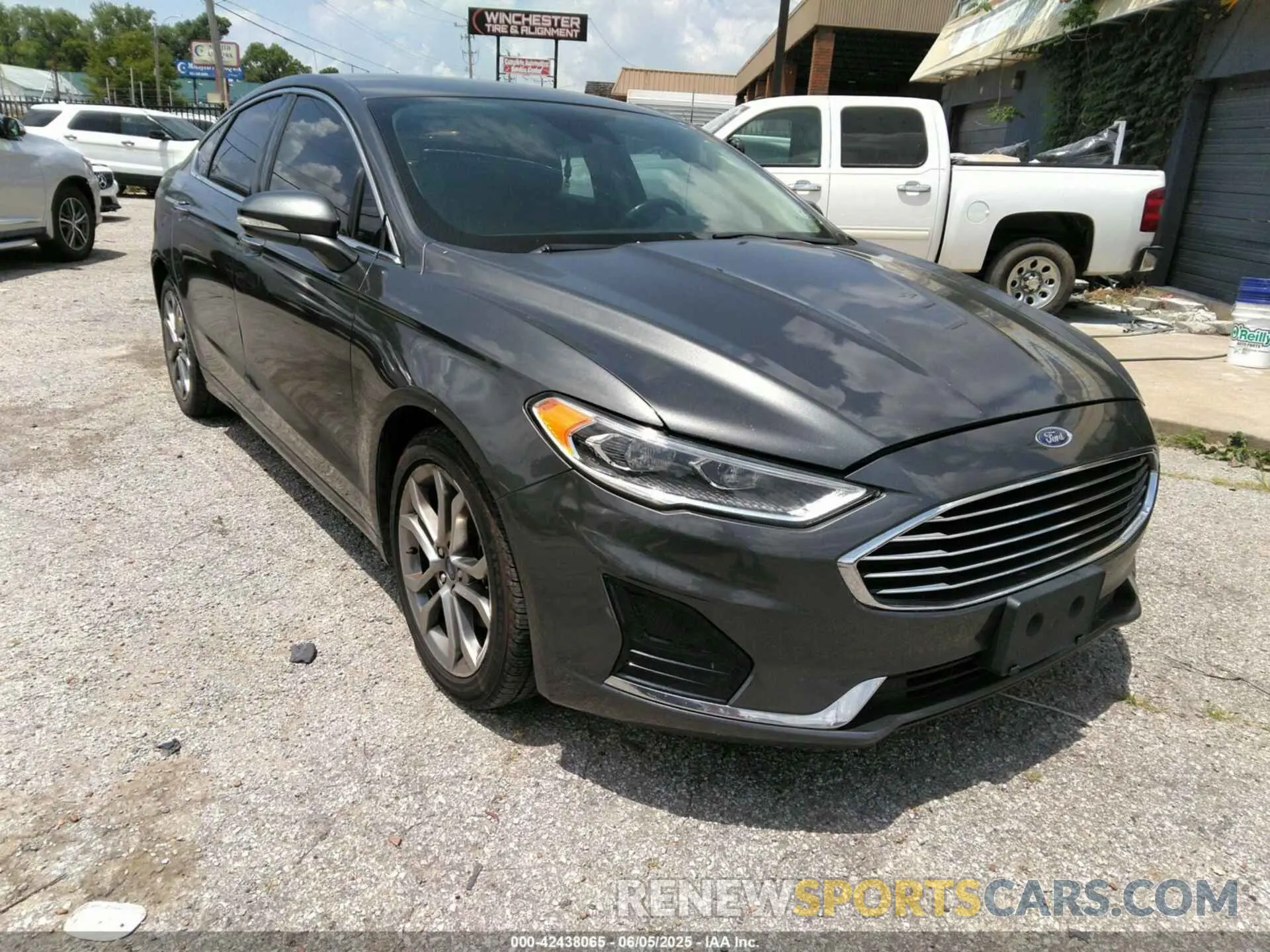 1 Photograph of a damaged car 3FA6P0CD6KR144746 FORD FUSION 2019