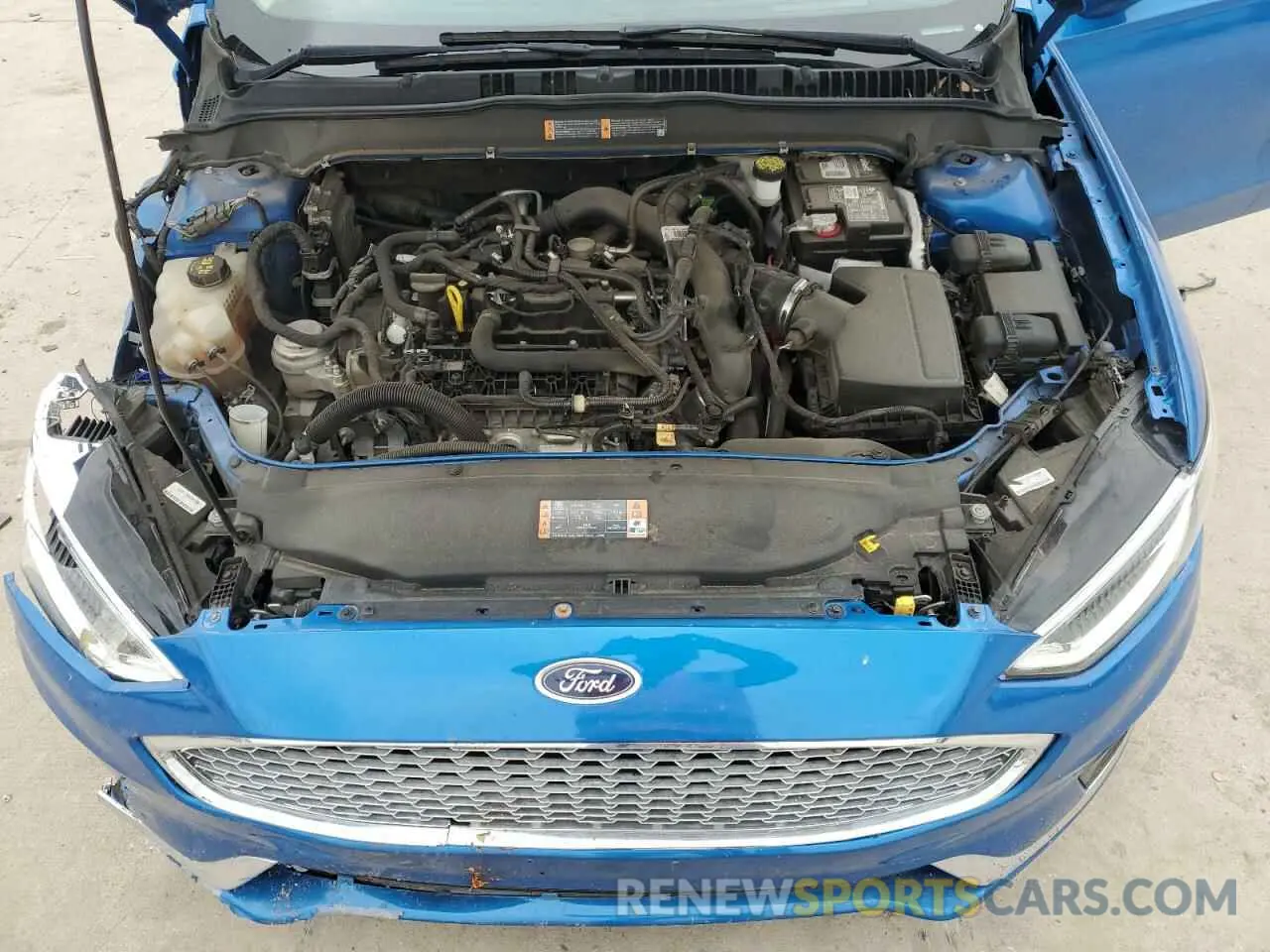 11 Photograph of a damaged car 3FA6P0CD6KR219753 FORD FUSION 2019