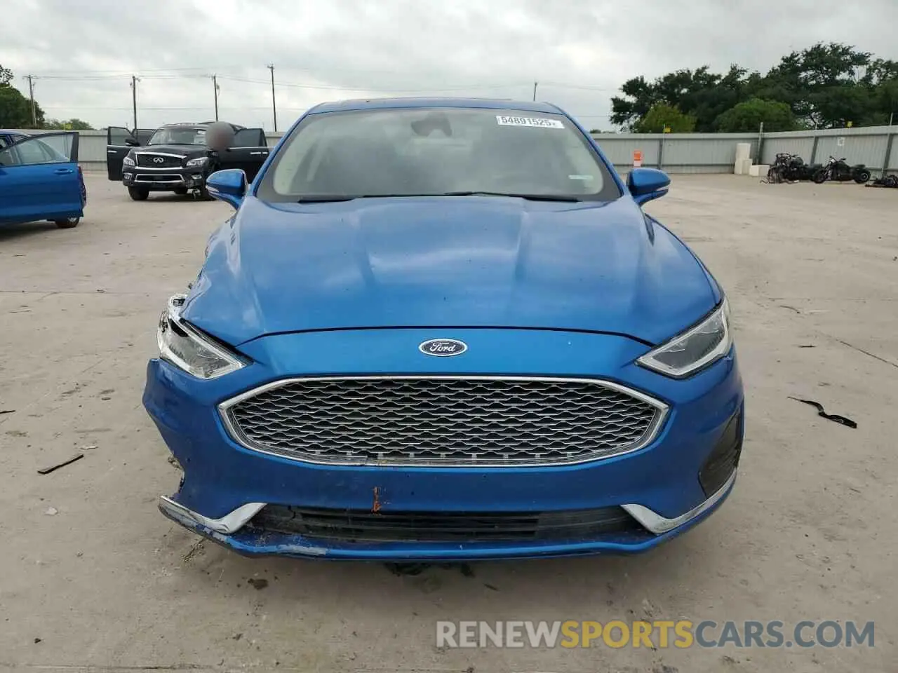 5 Photograph of a damaged car 3FA6P0CD6KR219753 FORD FUSION 2019