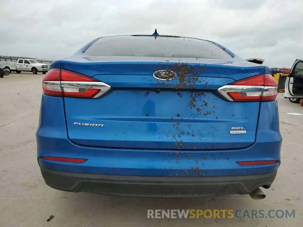 6 Photograph of a damaged car 3FA6P0CD6KR219753 FORD FUSION 2019