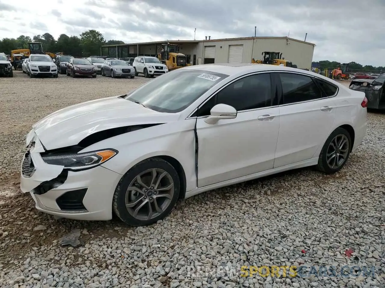 1 Photograph of a damaged car 3FA6P0CD7KR159532 FORD FUSION 2019