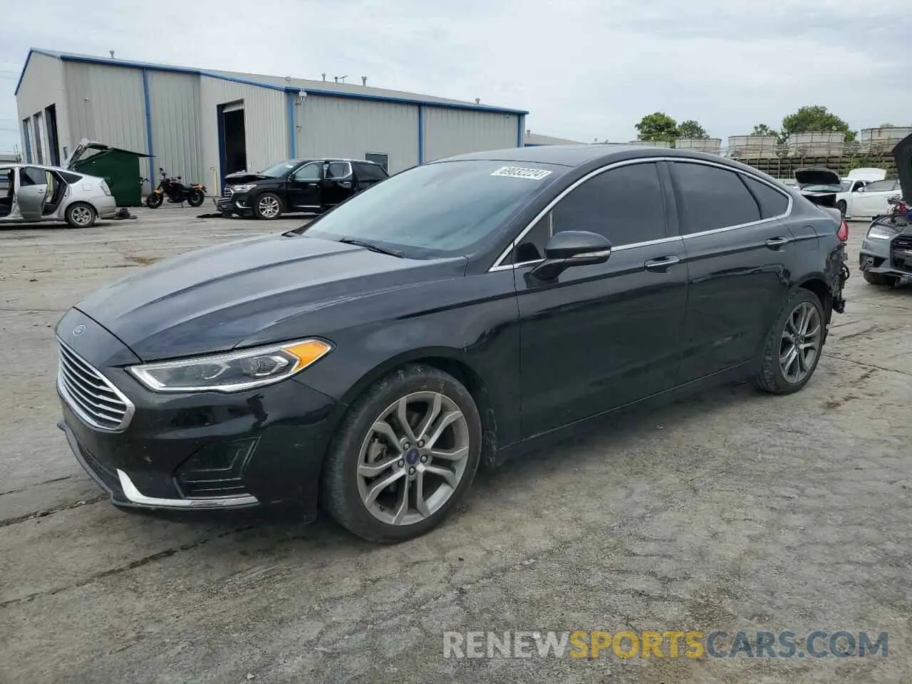1 Photograph of a damaged car 3FA6P0CD8KR144649 FORD FUSION 2019
