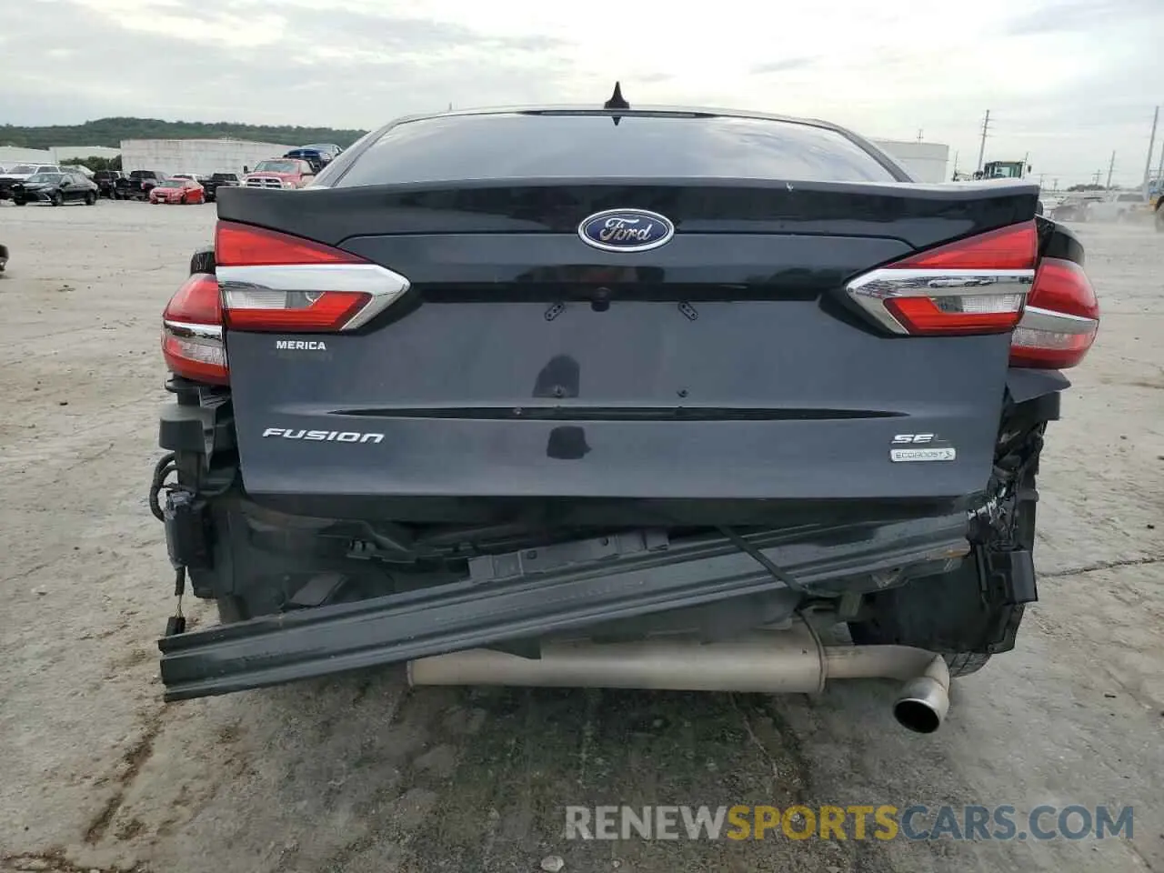 6 Photograph of a damaged car 3FA6P0CD8KR144649 FORD FUSION 2019