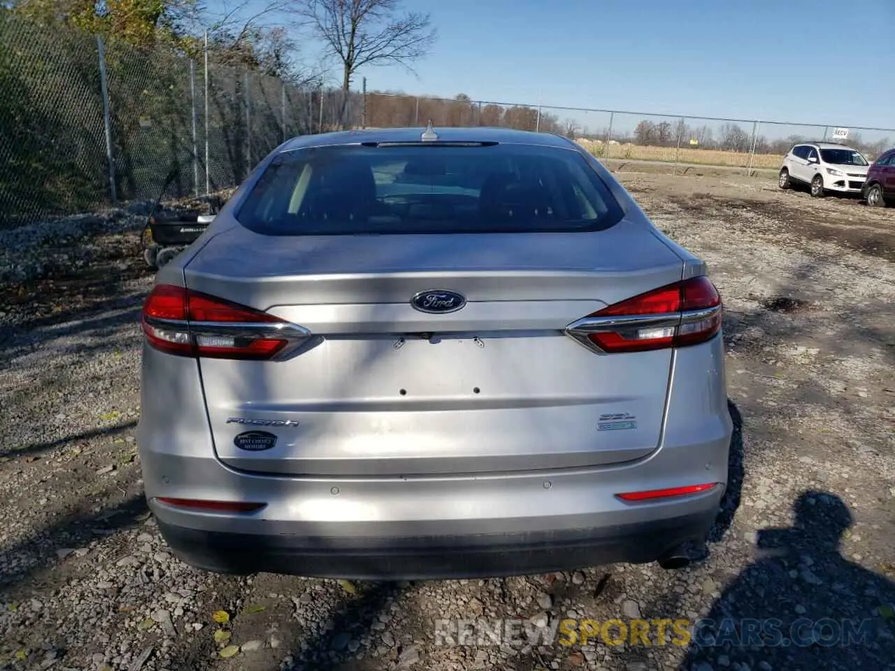 6 Photograph of a damaged car 3FA6P0CD8KR238434 FORD FUSION 2019