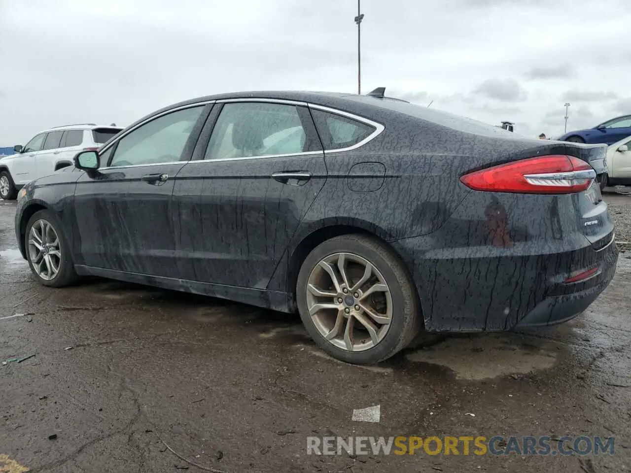 2 Photograph of a damaged car 3FA6P0CD8KR253144 FORD FUSION 2019