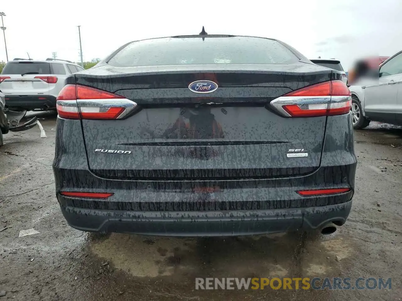 6 Photograph of a damaged car 3FA6P0CD8KR253144 FORD FUSION 2019