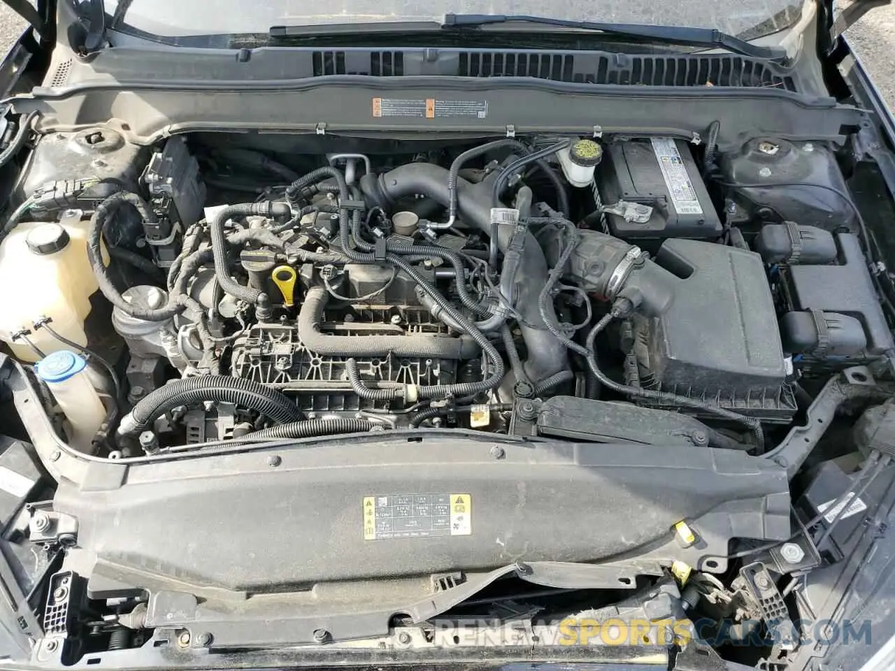 11 Photograph of a damaged car 3FA6P0CD9KR109778 FORD FUSION 2019