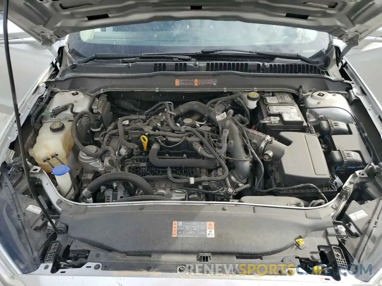 13 Photograph of a damaged car 3FA6P0CD9KR138343 FORD FUSION 2019