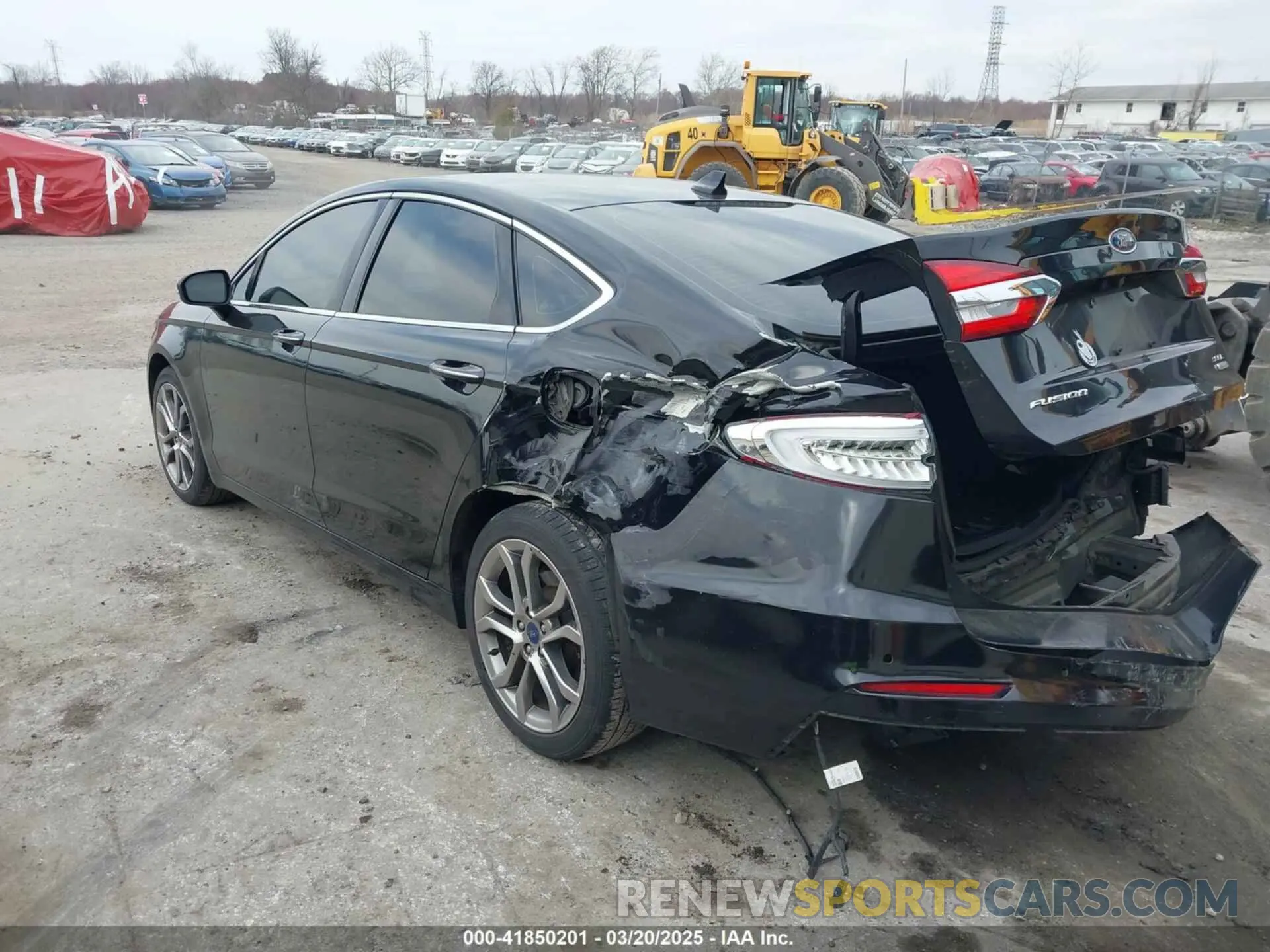 3 Photograph of a damaged car 3FA6P0CD9KR237633 FORD FUSION 2019