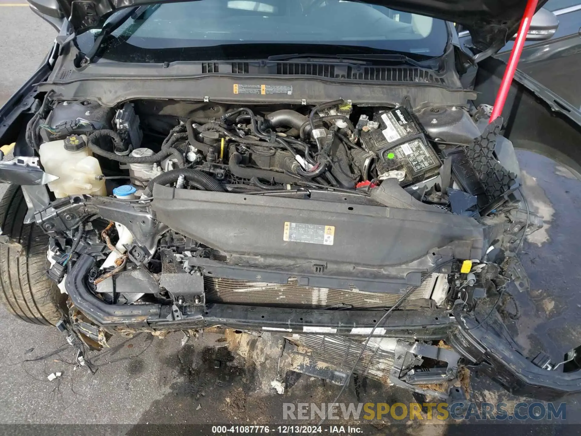 10 Photograph of a damaged car 3FA6P0CD9KR252892 FORD FUSION 2019