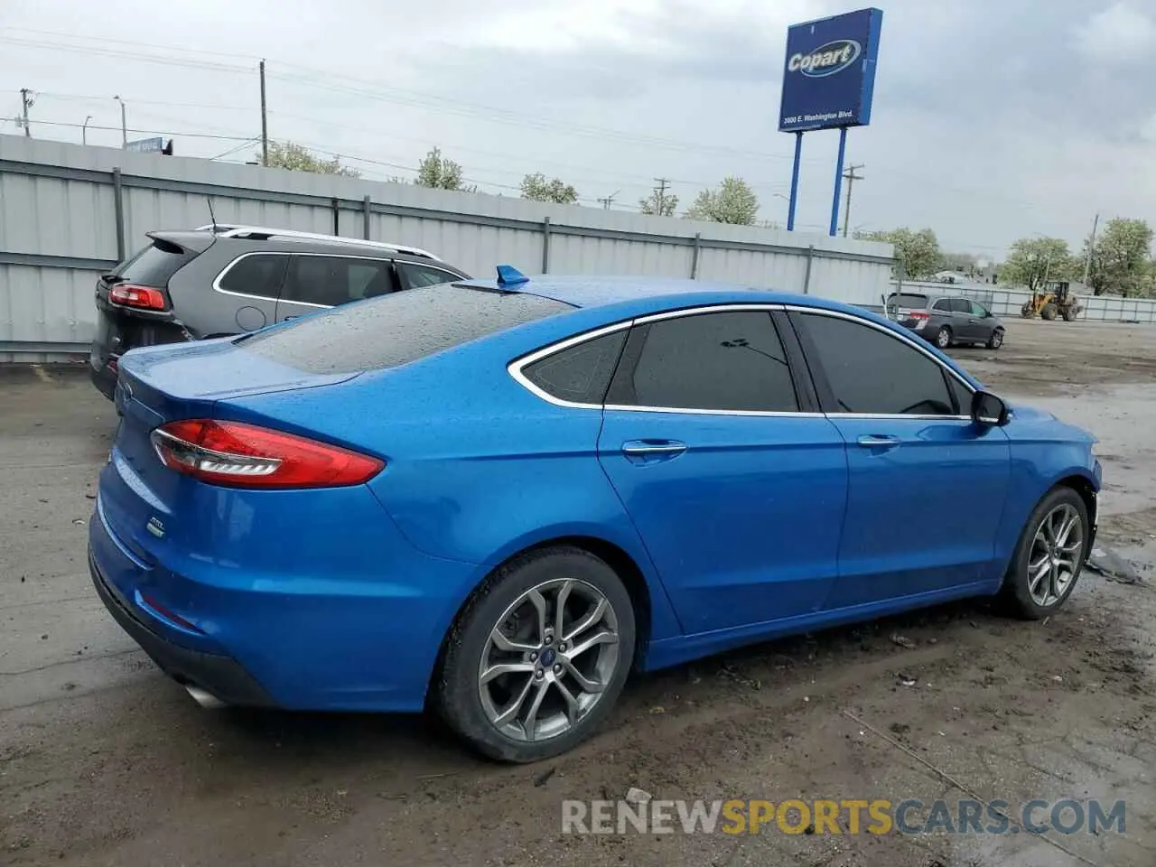 3 Photograph of a damaged car 3FA6P0CDXKR253422 FORD FUSION 2019