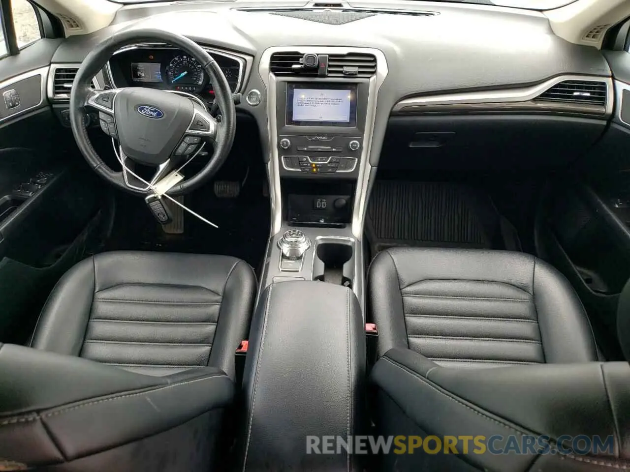 8 Photograph of a damaged car 3FA6P0CDXKR260208 FORD FUSION 2019