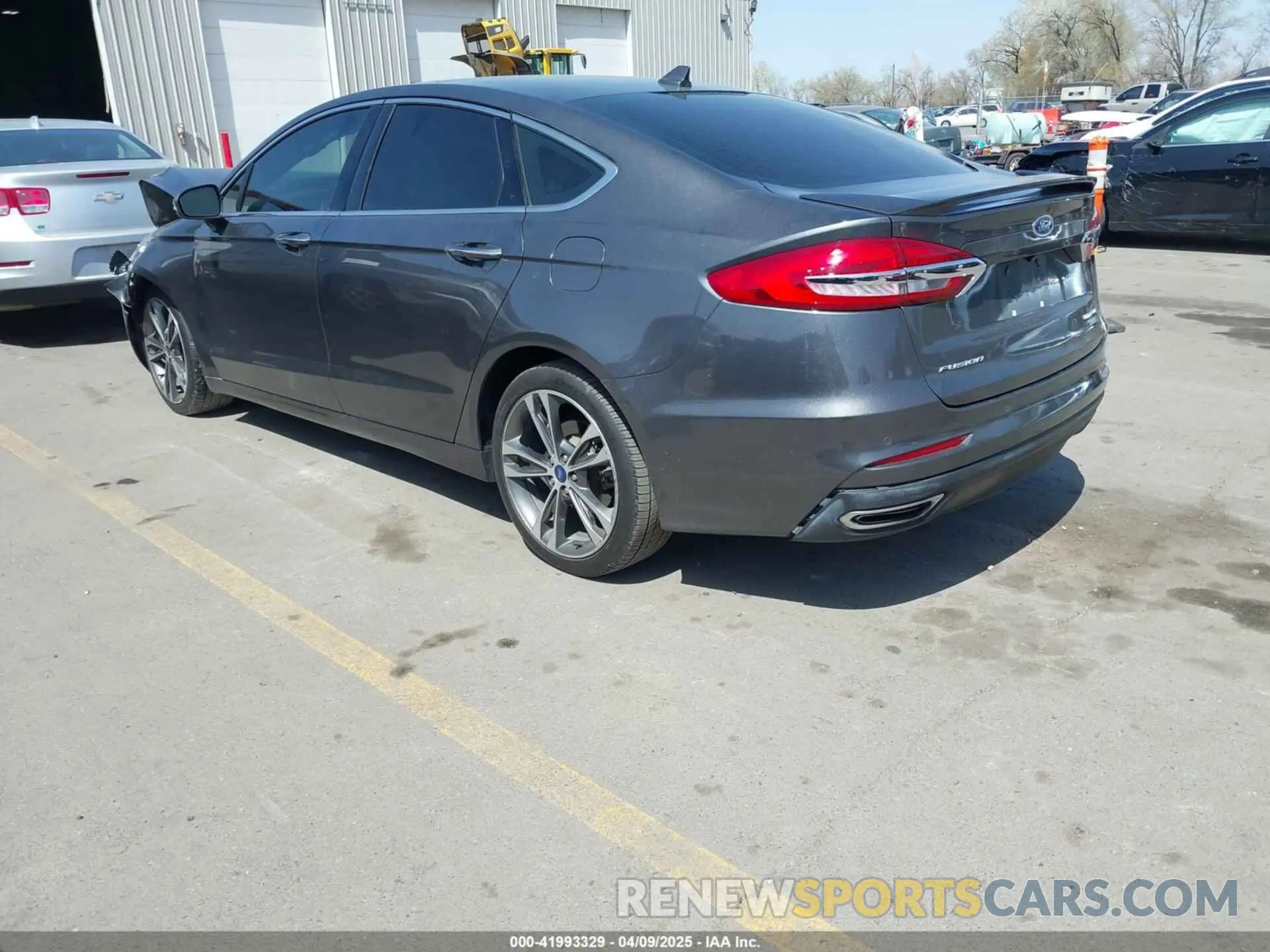 3 Photograph of a damaged car 3FA6P0D90KR109985 FORD FUSION 2019