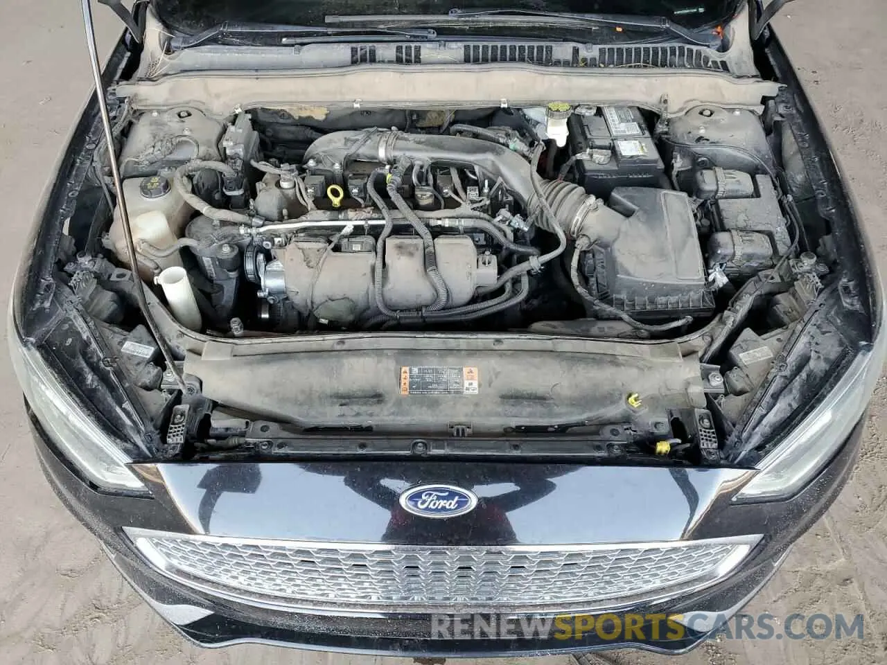 11 Photograph of a damaged car 3FA6P0D90KR116340 FORD FUSION 2019