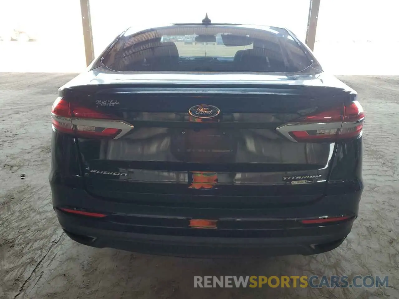 6 Photograph of a damaged car 3FA6P0D90KR116340 FORD FUSION 2019