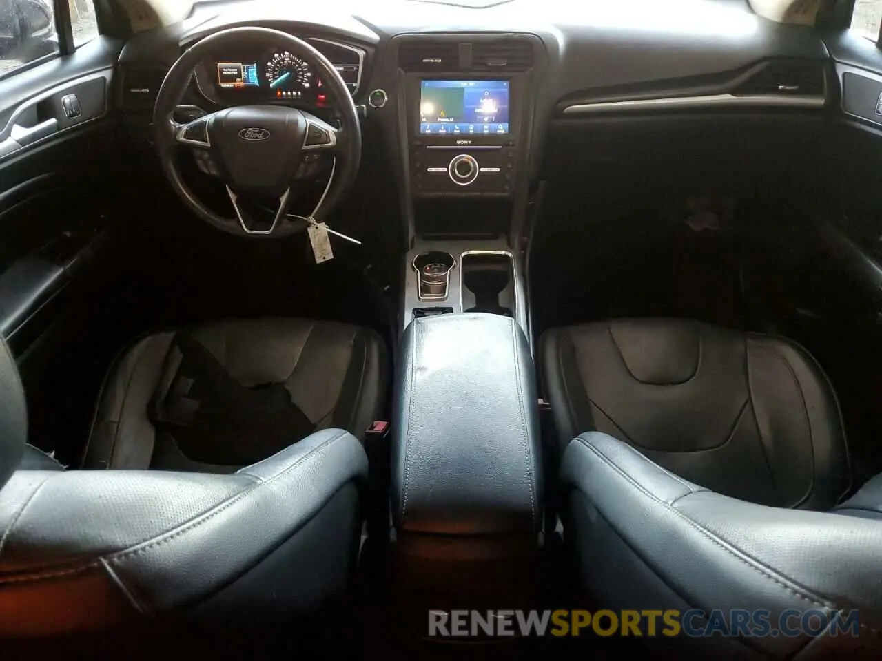 8 Photograph of a damaged car 3FA6P0D90KR116340 FORD FUSION 2019