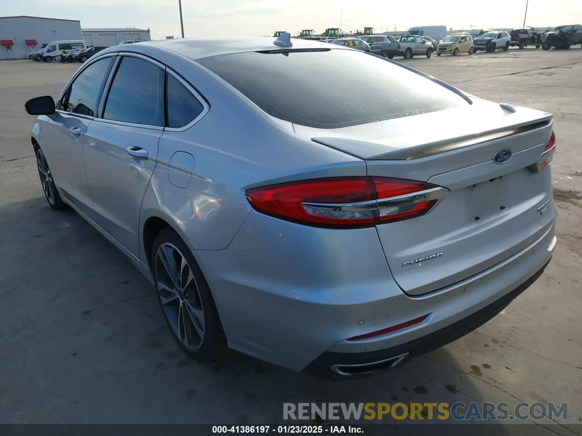 3 Photograph of a damaged car 3FA6P0D90KR225638 FORD FUSION 2019