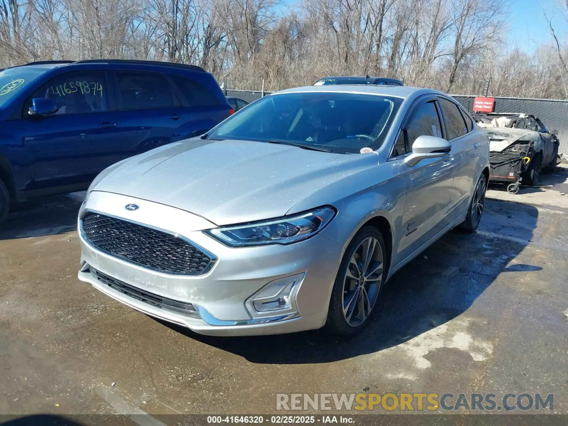 2 Photograph of a damaged car 3FA6P0D91KR187109 FORD FUSION 2019