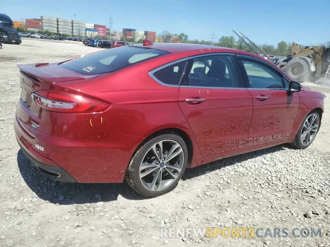 3 Photograph of a damaged car 3FA6P0D91KR205463 FORD FUSION 2019