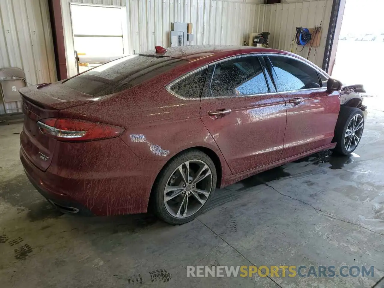 3 Photograph of a damaged car 3FA6P0D91KR206872 FORD FUSION 2019