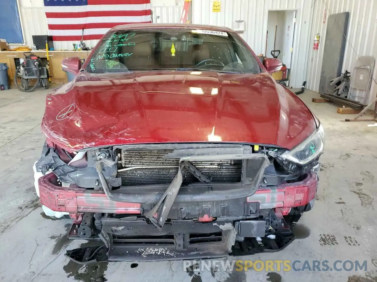 5 Photograph of a damaged car 3FA6P0D91KR206872 FORD FUSION 2019