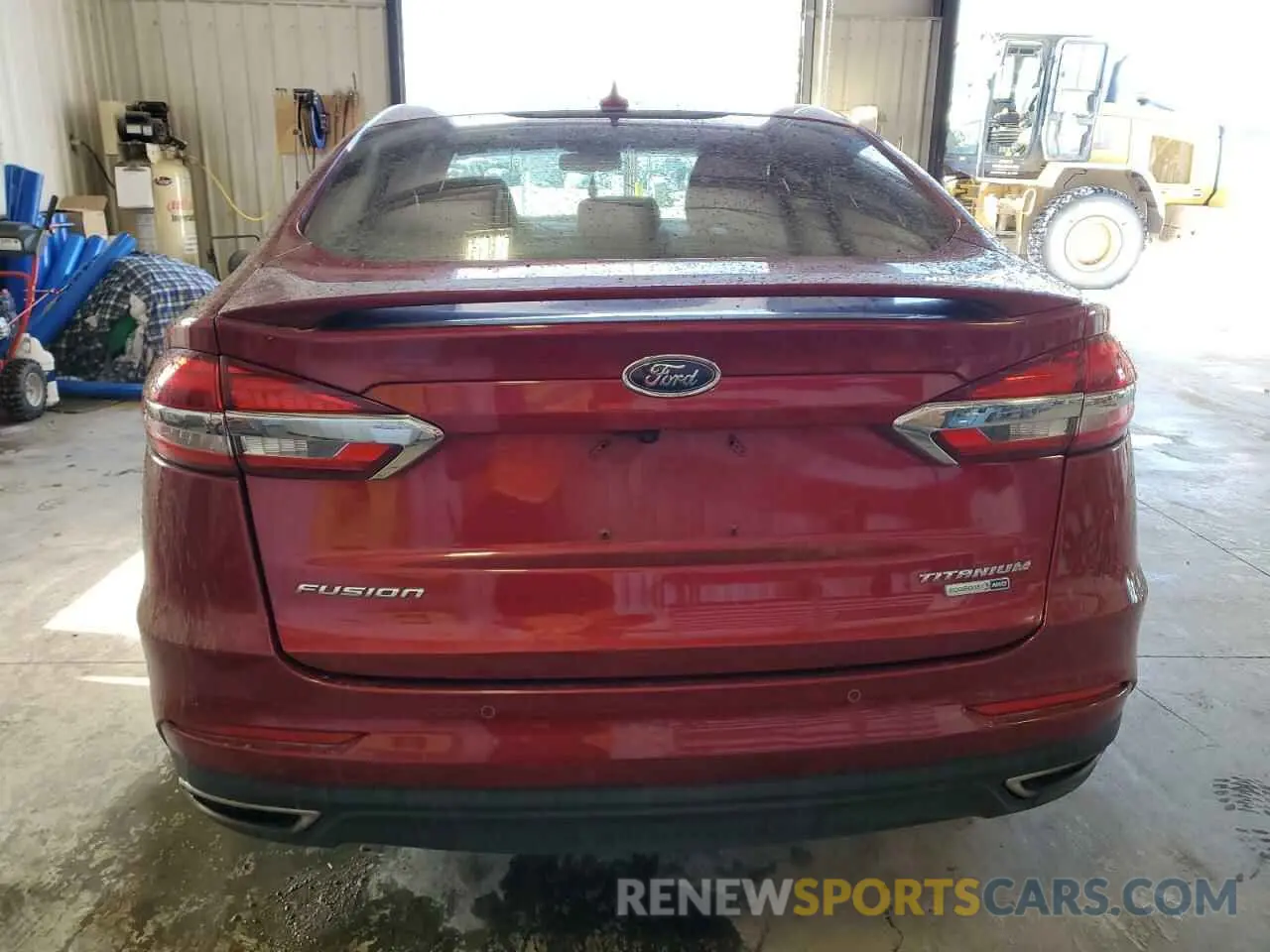 6 Photograph of a damaged car 3FA6P0D91KR206872 FORD FUSION 2019