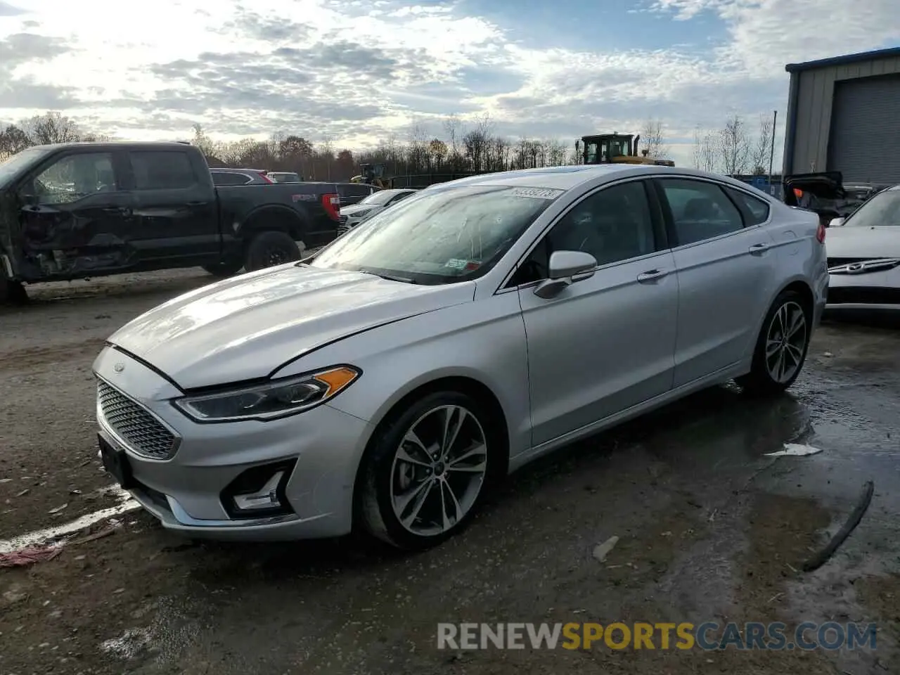 1 Photograph of a damaged car 3FA6P0D91KR256977 FORD FUSION 2019