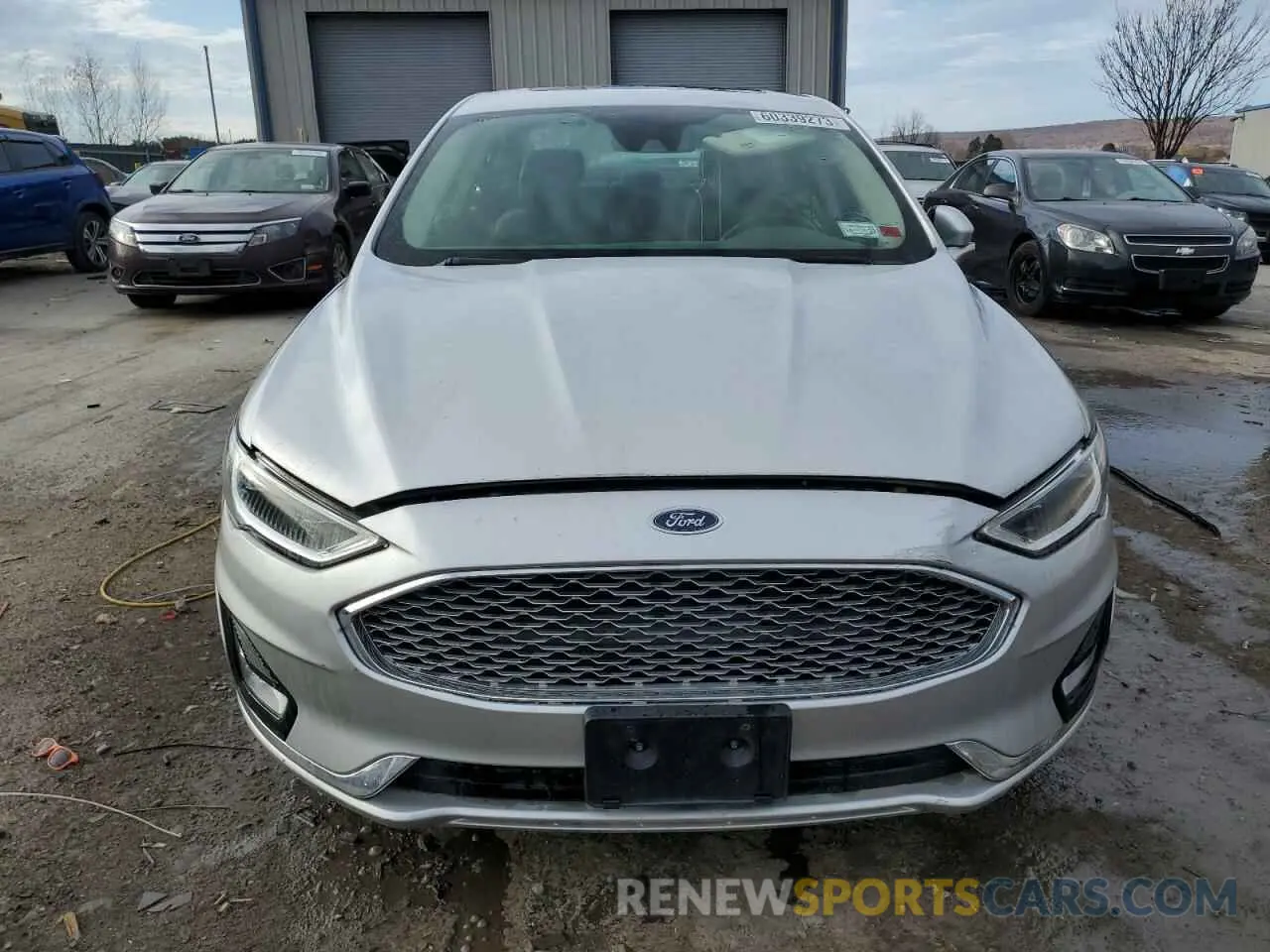 5 Photograph of a damaged car 3FA6P0D91KR256977 FORD FUSION 2019