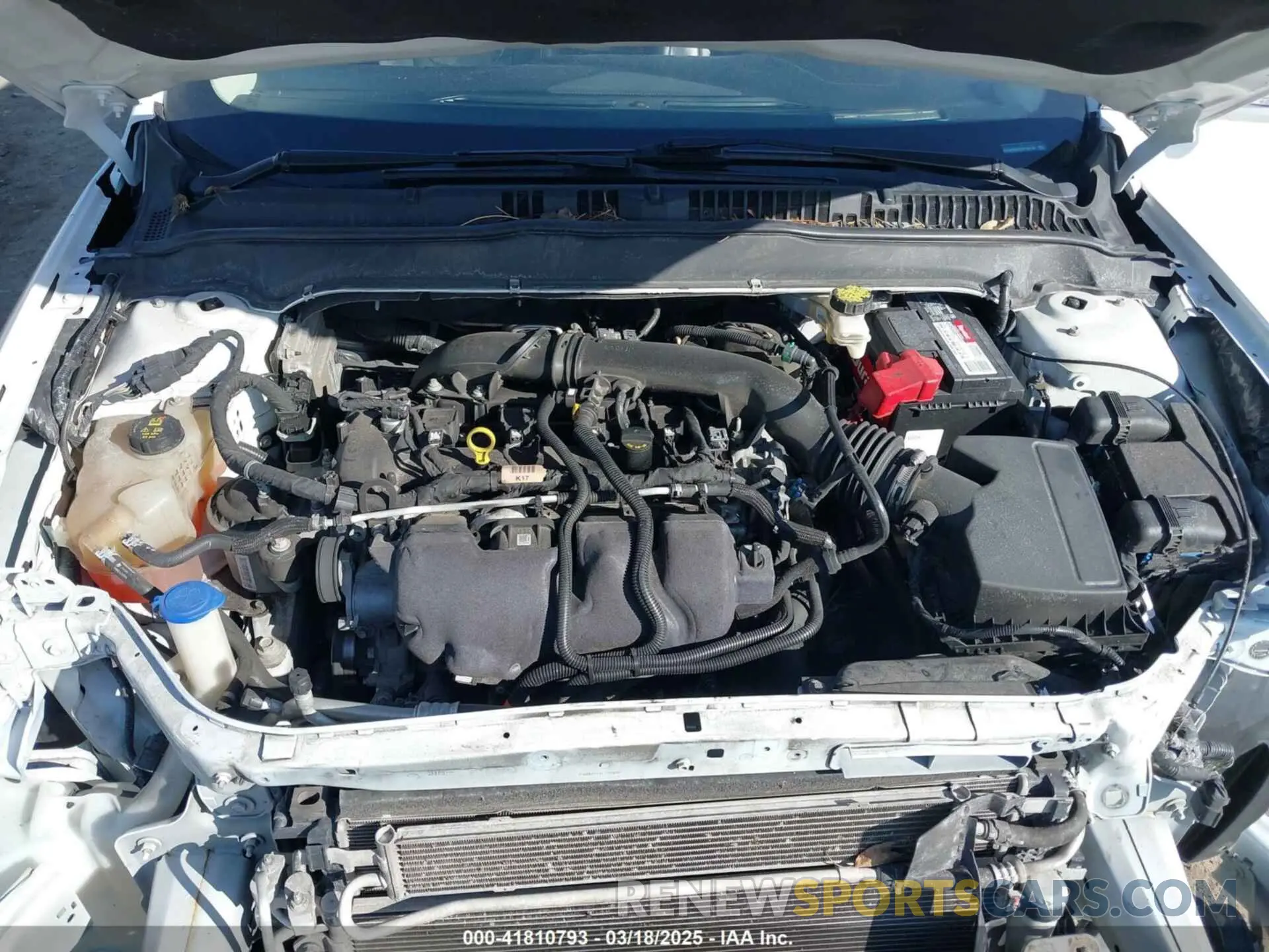 10 Photograph of a damaged car 3FA6P0D92KR106134 FORD FUSION 2019