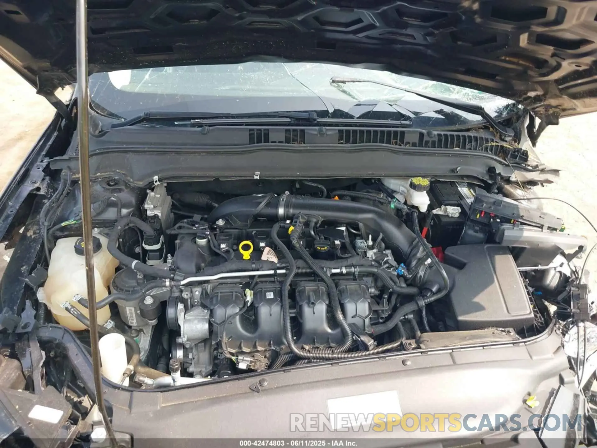 10 Photograph of a damaged car 3FA6P0D92KR247270 FORD FUSION 2019