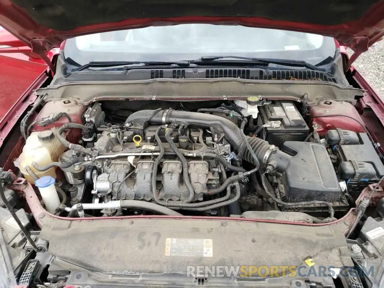 11 Photograph of a damaged car 3FA6P0D93KR206131 FORD FUSION 2019