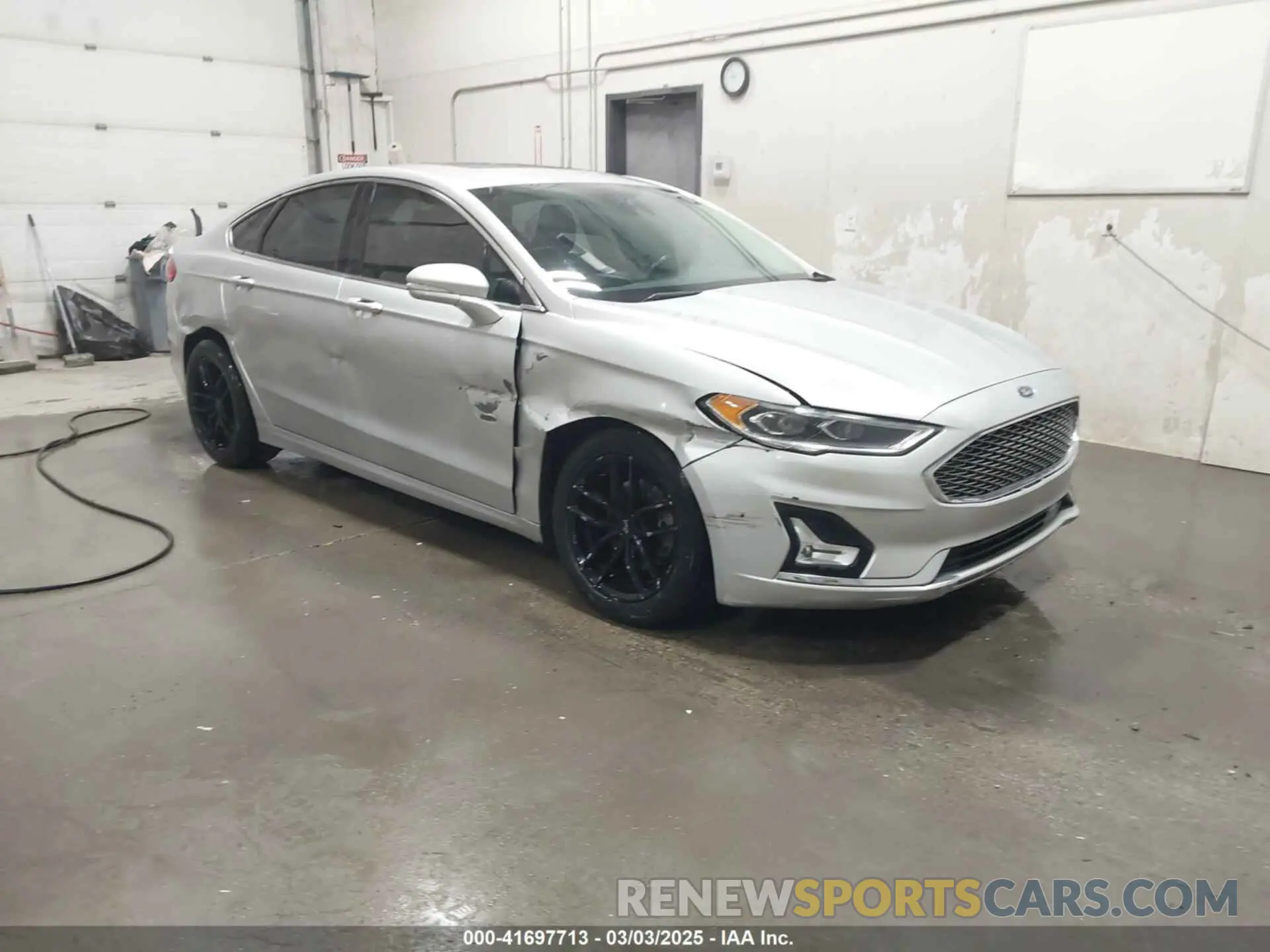 1 Photograph of a damaged car 3FA6P0D94KR154606 FORD FUSION 2019