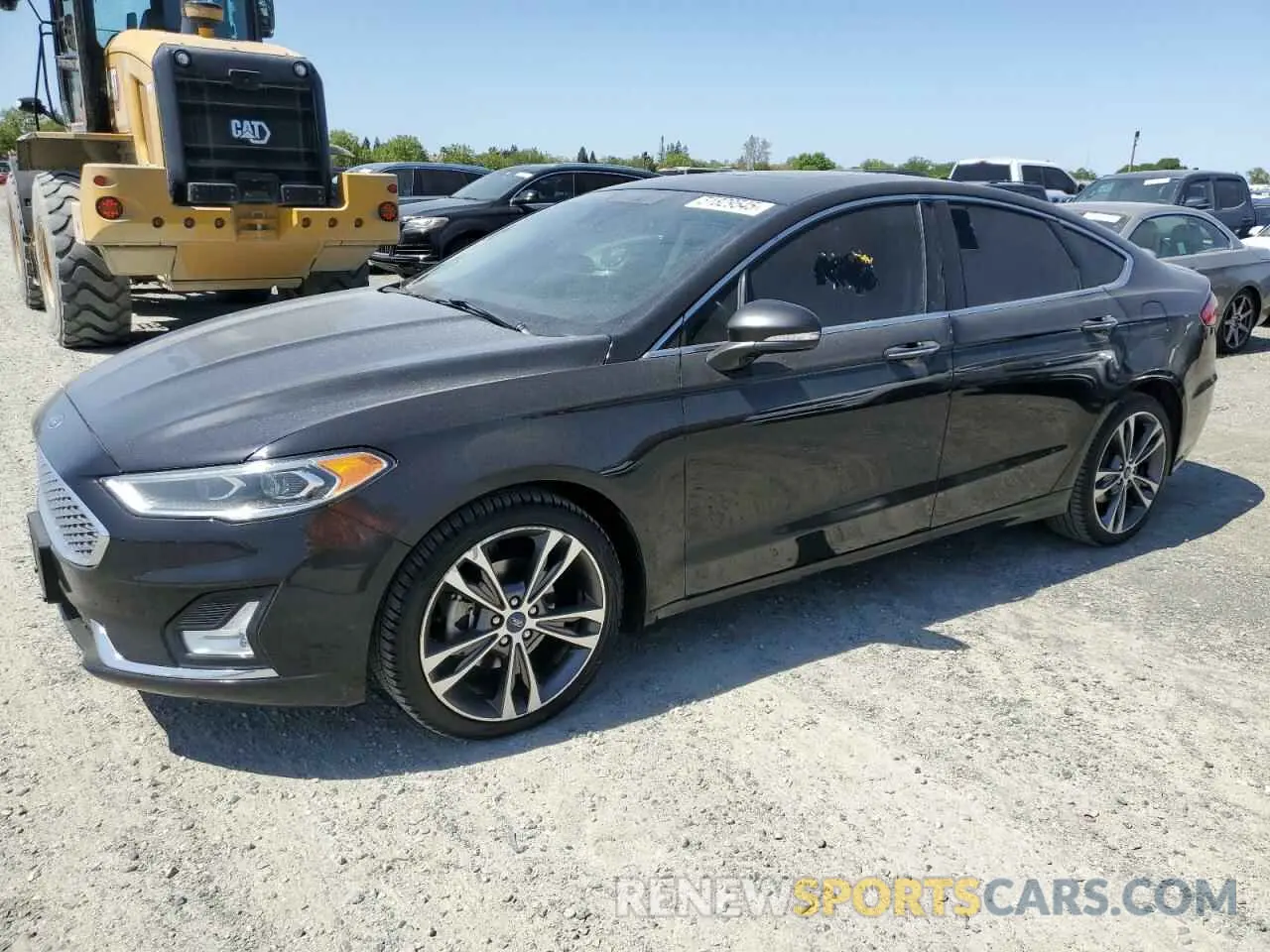 1 Photograph of a damaged car 3FA6P0D94KR205165 FORD FUSION 2019