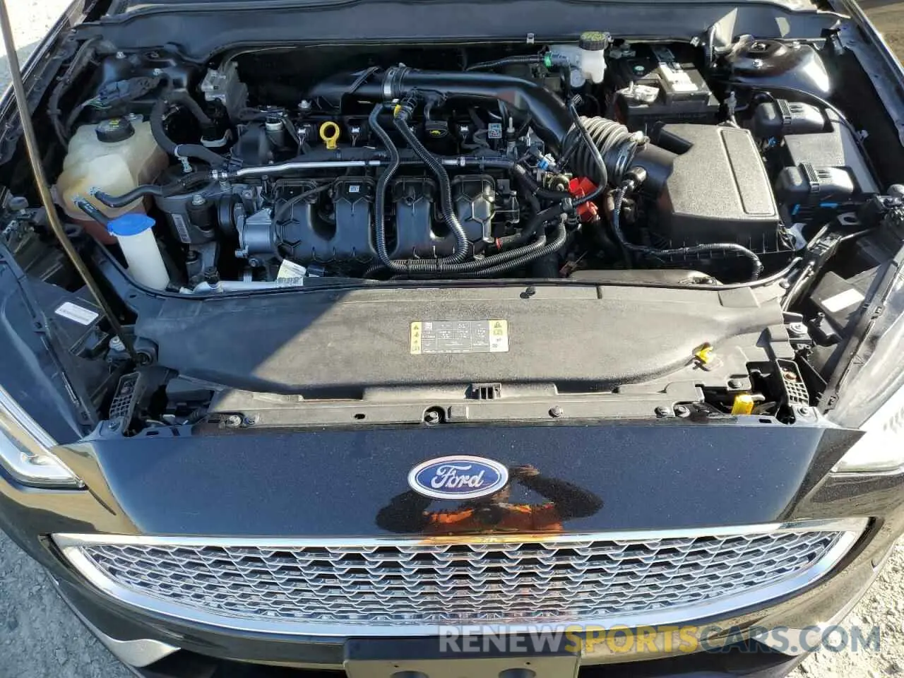 11 Photograph of a damaged car 3FA6P0D94KR205165 FORD FUSION 2019