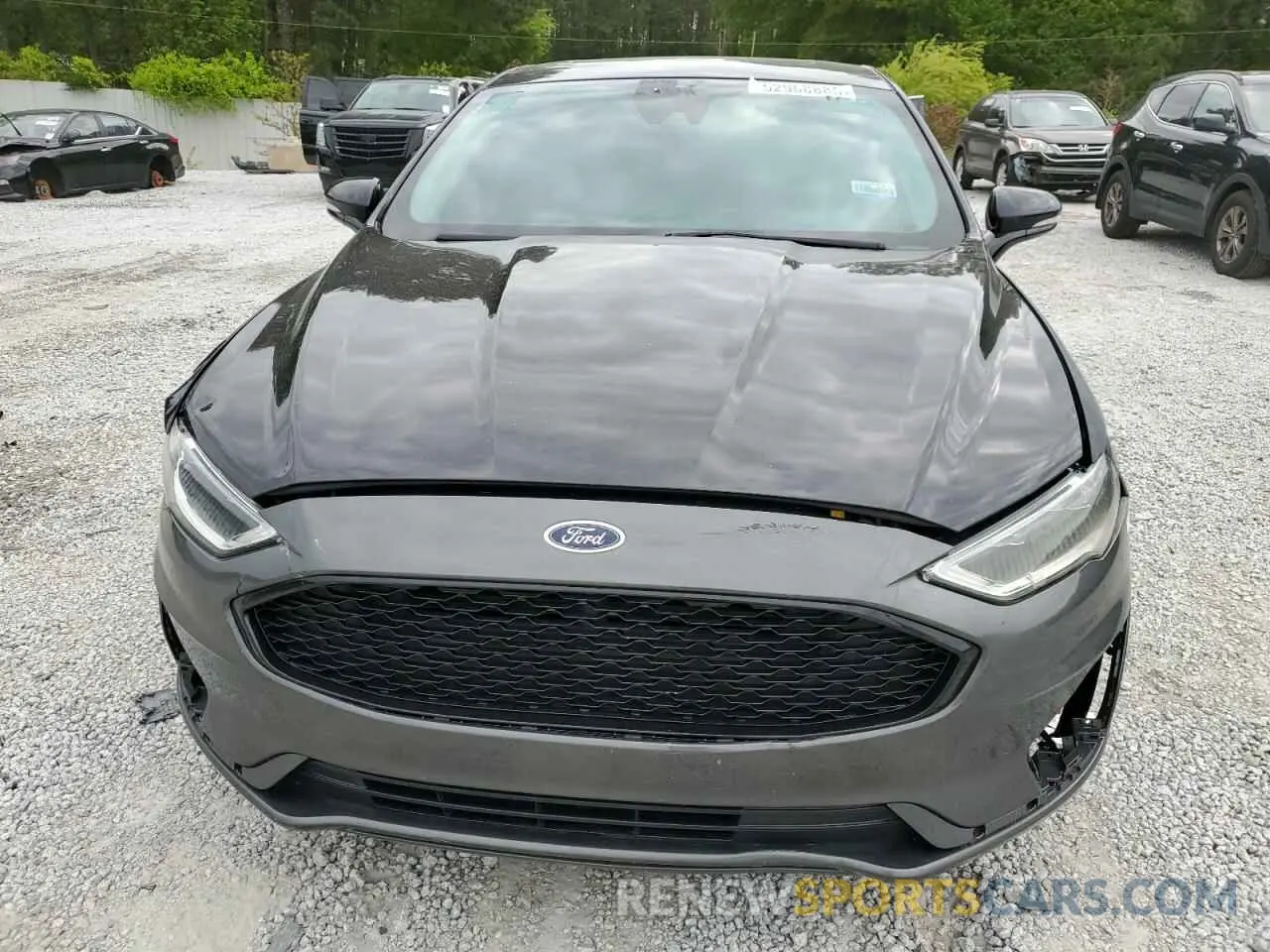 5 Photograph of a damaged car 3FA6P0D95KR184147 FORD FUSION 2019