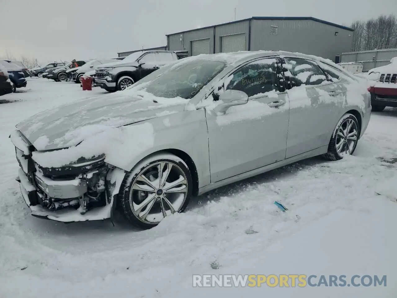 1 Photograph of a damaged car 3FA6P0D95KR263544 FORD FUSION 2019