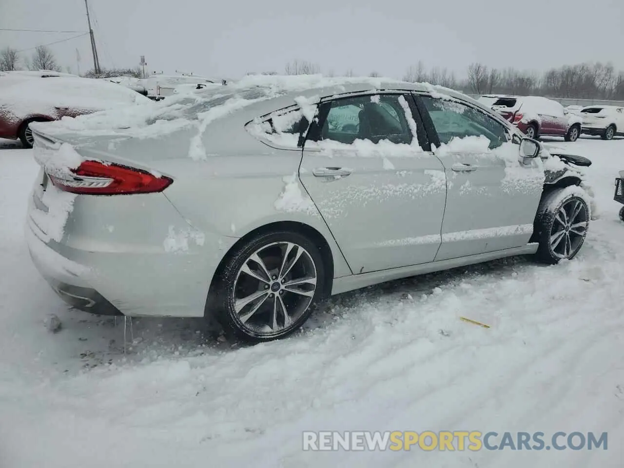 3 Photograph of a damaged car 3FA6P0D95KR263544 FORD FUSION 2019
