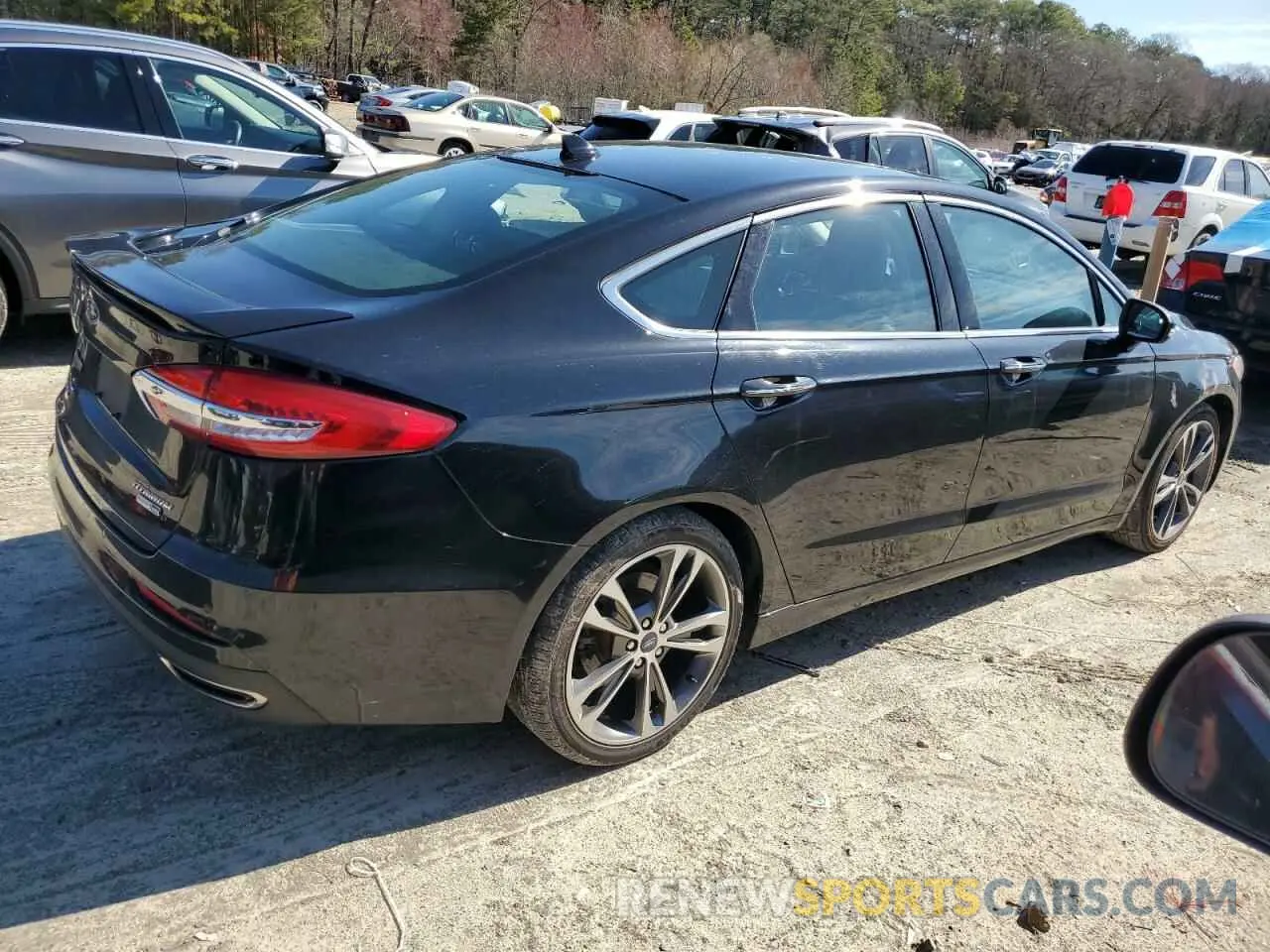 3 Photograph of a damaged car 3FA6P0D96KR187221 FORD FUSION 2019