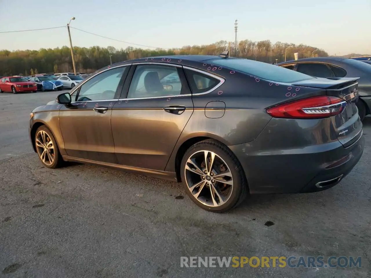 2 Photograph of a damaged car 3FA6P0D96KR204406 FORD FUSION 2019