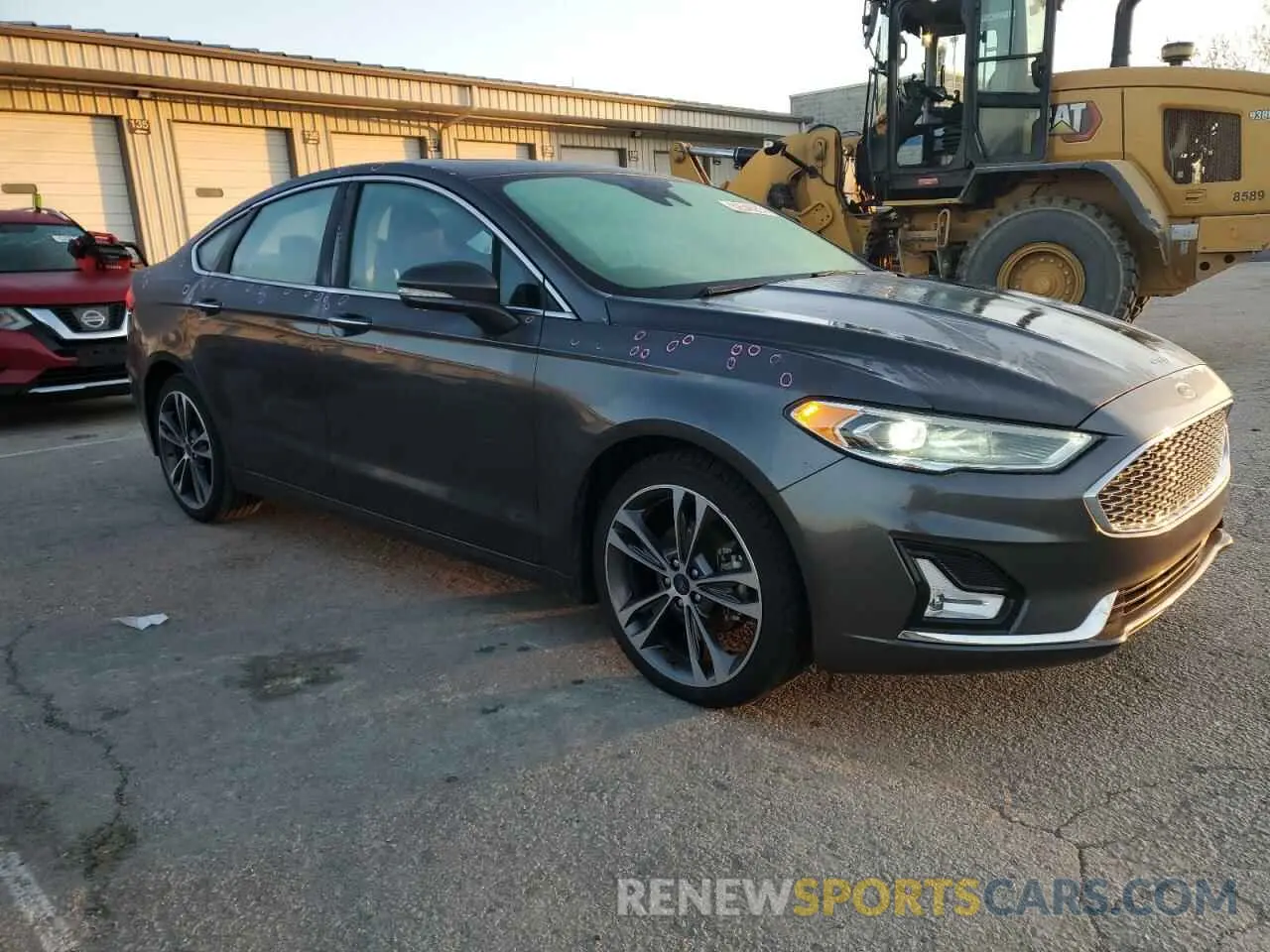 4 Photograph of a damaged car 3FA6P0D96KR204406 FORD FUSION 2019