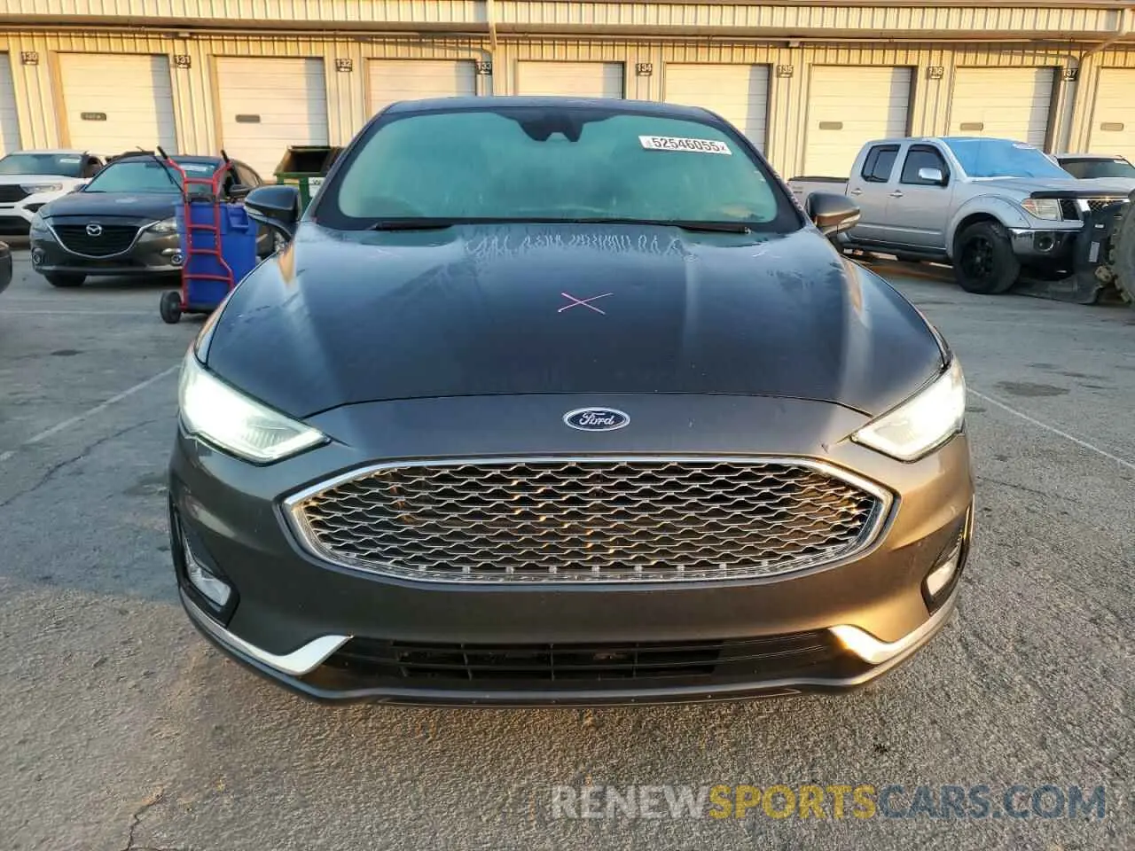 5 Photograph of a damaged car 3FA6P0D96KR204406 FORD FUSION 2019