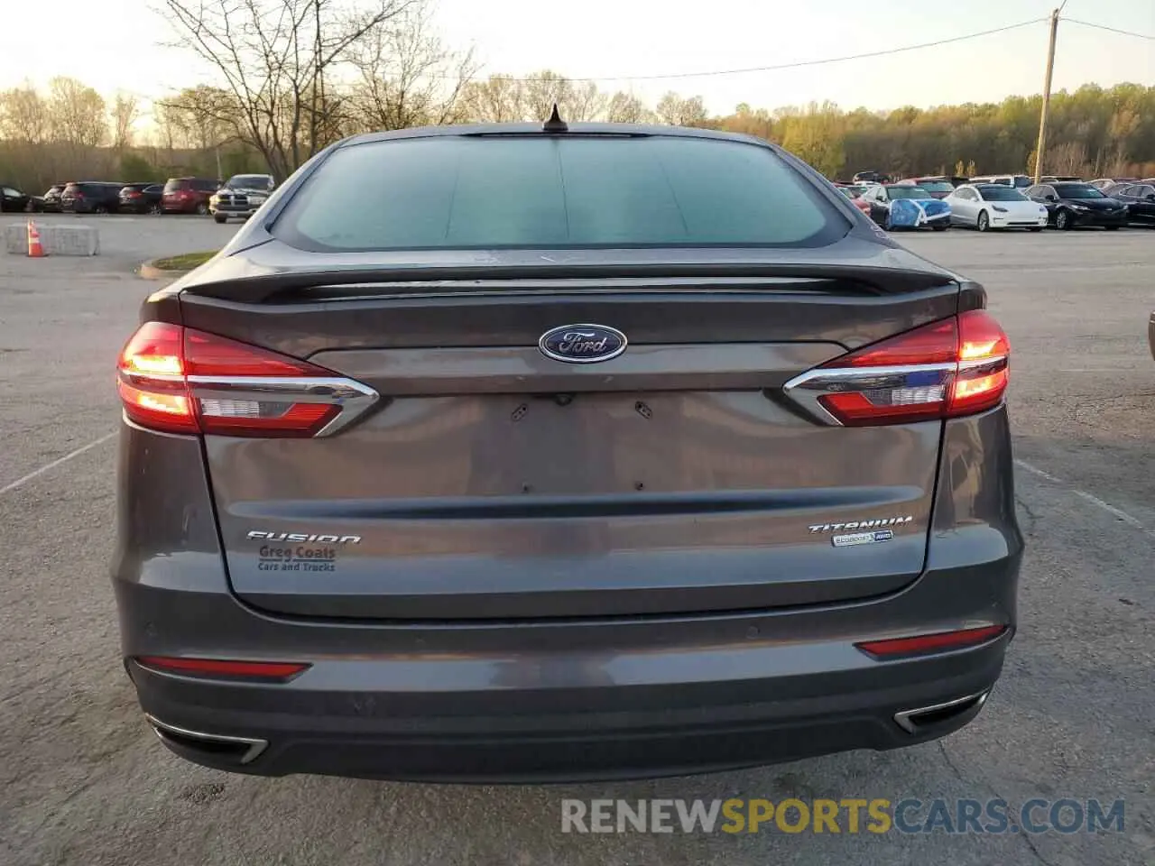 6 Photograph of a damaged car 3FA6P0D96KR204406 FORD FUSION 2019